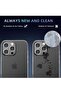 Ultra-Thin Clear iPhone 16 Pro Case – Non-Yellowing, Shockproof with Camera Lens & Screen Protectors - 3