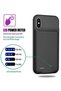 Portable 3200mAh Battery Case for iPhone XS/X/10, Rechargeable Extended Power Bank Charger Cover - 3