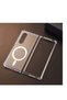 New Wireless Charging MagSafe Phone Case For Samsung Z Fold 4 Magnetic Clear Phone Case For Z Fold 4 - 4