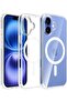 iPhone 16 Magnetic Case - Stylish Clear Back with Enhanced Scratch Resistance