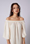 Lace-Detail Madonna Collar Dress - 3