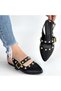 Women's Ballerina Shoes Black Skin Jorwi - 4