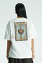 -Women's Printed Oversize T-Shirt 100% Cotton |   Comfortable Fit Short Sleeve 2