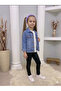 Trend Tracker Blue Color Girls' Denim Jacket - 3