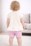 Flamingo 18504-26 Baby Girl Ruffle Blouse Shorts Set Floral Printed Summer Comfortable Fit 2-Piece - 5