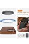 Timeless Dark Saddle Brown Leather iPhone 16 Pro Case – Softens with Use, MagSafe Compatible - 5