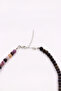 Tourmaline Stone Obsidian Stone Hematite Stone Natural Stone Design Necklace 6 mm - 6