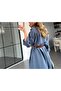 Belted Premium Quality Modal Shirt Dress - 5