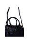 Polyurethane Duffle Bag, Black - 2