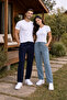Double Set Premium Men's and Women's 2-Yarn Comfortable Fit Pocketed 2-Piece Sweatpants