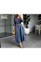 Belted Premium Quality Modal Shirt Dress - 2
