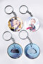 Dahlia Genshin Impact Bag Ornament Keychain Charm (2 Pcs)