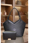 Women's Daily and Evening Dress 2-in-1 Stylish Design Large Internal Volume Shoulder Bag 965 - 3
