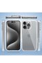Phone 16 Cover Crystal Clear Case 6.1-Inch – Anti-Yellowing Soft Back Slim Shockproof TPU Anti-Scrat - 5