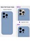 Compatible with iPhone 15 Pro Max Case Shockproof with 2pcs Screen Protectors, Waterproof Liquid Sil - 3