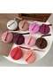 Lipstick Holder Bag Coin Purse Lip Glaze Organizer Storage Bag with Trendy Toast Ribbon Design | Com - 3