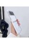 Galaxy Z Flip 4 Clear Case, With Magnetic and Support Wireless Charger, Transparent Shockproof and D - 3