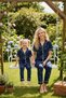 Hello Kitty Licensed Mother & Daughter Combination Pajama Set Silvery Navy Blue Shirt Buttoned Combed Cotton (Sold Separately) - 5