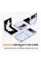 Galaxy Z Flip 4 Clear Case [Anti-Yellow] Slim Thin Premium TPU Crystal Shockproof Protective Cover C - 2