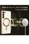 Magnetic Clear Case for Samsung Galaxy S23 Plus with Camera Lens Protector Magsafe Compatible Electr - 3