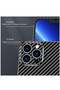 Personality Handsome Light Thin Carbon Fiber Pattern PC Phone case Compatible with iPhone 15 Unique - 3