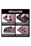 2 in 1 Clear Case with Camera Lens Protector For Galaxy S22 Ultra Ultra-HD 9H Hardness Tempered Glas - 3