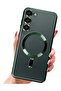 Magnetic Clear Case for Samsung Galaxy S23 with Camera Lens Protector Magsafe Compatible Electroplat - 6