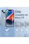 "5-in-1 iPhone 14 (6.1-Inch) Blue Silicone Case - With 2 Screen Protectors & 2 Camera Lens Protector - 2