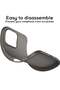 Ultra-Thin Matte Gray iPhone 16 Pro Case – Shockproof, Anti-Scratch with Upgraded Lens & Screen Prot - 5