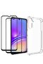 [1+2 Protection Bundle] Clear TPU Case for Samsung Galaxy A35 5G – Includes 2 Screen Protectors, Sho