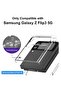 Case for Samsung Galaxy Z Flip3, Crystal Clear Hard PC Anti-Scratch Protective Case, Cell Phone Cove - 2