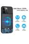 Battery Case for iPhone 13 Pro Max, Portable Battery Pack, Rechargeable Smart Charger Case, External - 5