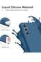 Navy Blue Soft Silicone Case for Samsung Galaxy A54 5G – 6.4-Inch, Military Grade Drop Protection, A - 4