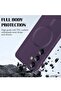 Samsung Galaxy S24 Plus 5G Magnetic Case Cover – Luxury Metallic Paint, Silicone Phone Case with Ful - 4