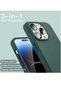 iPhone 14 Pro Max Cover, with 2 Pack Screen Protector + 2 Pack Camera Lens Protector, Liquid Silicon - 2