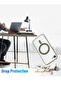 Apple iPhone 16e 5G 2025 MagSafe Compatible PU Clear Case – Luxury Plating Finish, Raised Lips for C - 5