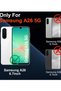 Samsung A26 5G Shockproof Clear Case with 2-Pack Tempered Glass Screen Protector Full Edge-to-Edge C - 4