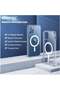 Case Compatible with iPhone 15 Pro Max Magsafe Clear Cover Magnetic Wireless Charging Support, Shock - 3