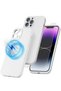 iPhone 14 Pro Max + 2 Pack Tempered Glass Screen Protector Magsafe Case Silicone Phone Case with Mic