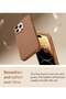 (for iPhone 14 Pro Max) - European Nappa Leather Case - Smoothen and Soften Over Time - Compatible w - 3