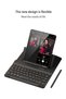 Samsung Galaxy Z Fold 4 Case,Screen Protector Keyboard Leather Case Stylus+Pen Slot Phone Office Kit - 3