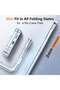 Samsung Galaxy Z Flip 6 Slim Clear Case with Metal Chain – Anti-Yellowing TPU Cover for Z Flip 6 5G - 4