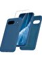 Google Pixel 8a Case – Silicone Phone Case with 1 Screen Protector, Soft Anti-Scratch Microfiber Lin