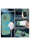 Silicone Magnetic Case for iPhone 13 Pro Max with 2 Pack Tempered Glass Screen Protector Magsafe Cas - 2