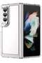 Case for Samsung Galaxy Z Fold 4 5G Clear TPU Four Corners Protective Cover Transparent Soft fundaCa