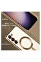 Magnetic Clear Case for Samsung Galaxy S23 with Camera Lens Protector Magsafe Compatible Electroplat - 5