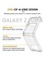 for Samsung Galaxy Z Flip 4 Case, Galaxy Z Flip 4 Clear Case [Anti-Yellow] Slim Thin Premium TPU Cry - 2