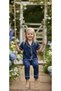 Hello Kitty Licensed Mother & Daughter Combination Pajama Set Silvery Navy Blue Shirt Buttoned Combed Cotton (Sold Separately) - 3