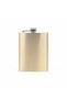 Stainless Steel Liquor Flask 4 Shot Glasses & Funnel Set 8 oz 240 ml Camping Pocket Flask – Gold Color - 5