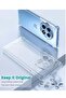 OnePlus 12R 2024 Clear Case Cover | Liquid Gel Rubber Bumper Protection | Shockproof Hard Shell Prot - 4